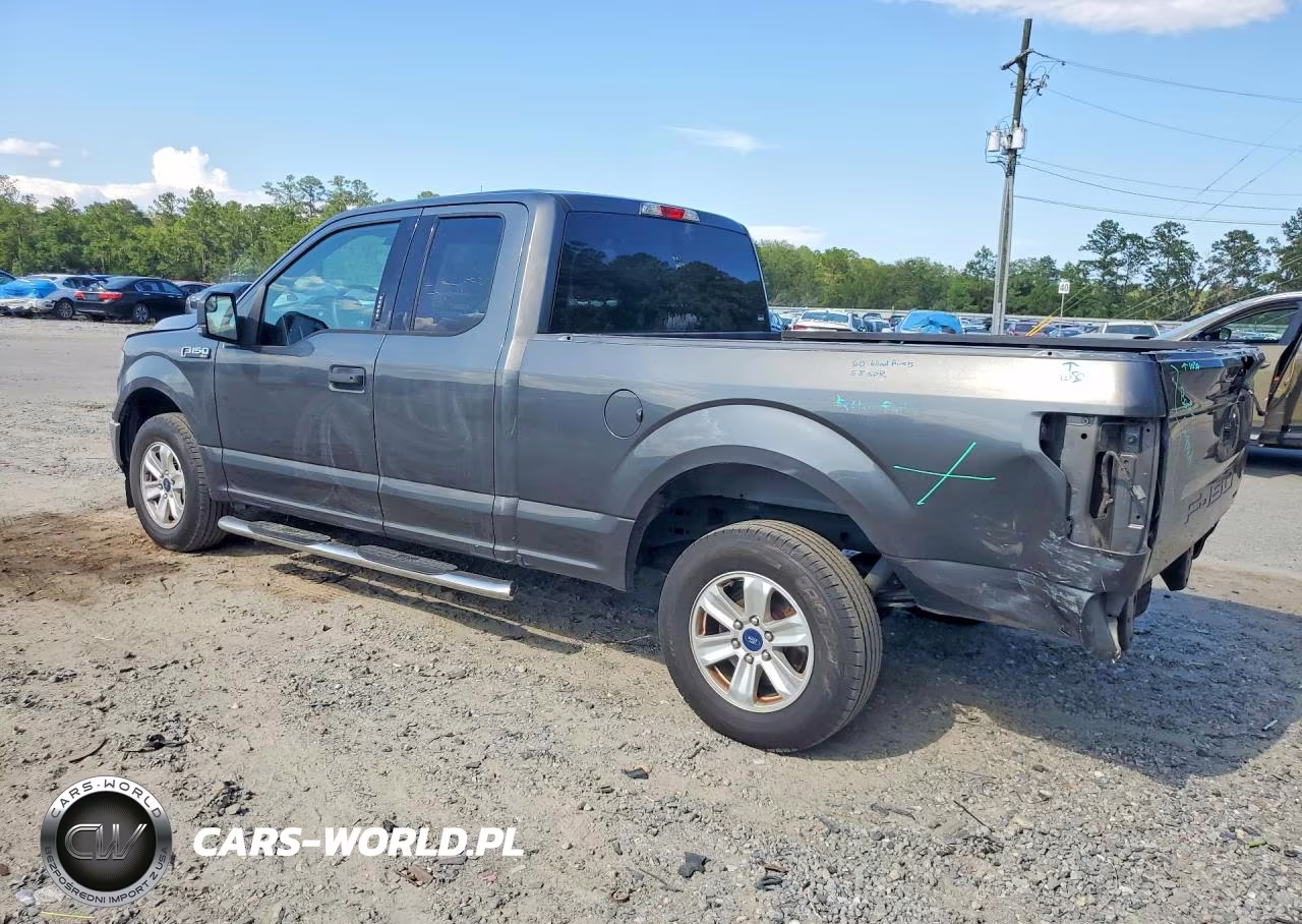 2018 Ford F150 Super Cab VIN:1FTEX1CP2JFA13167 - 2