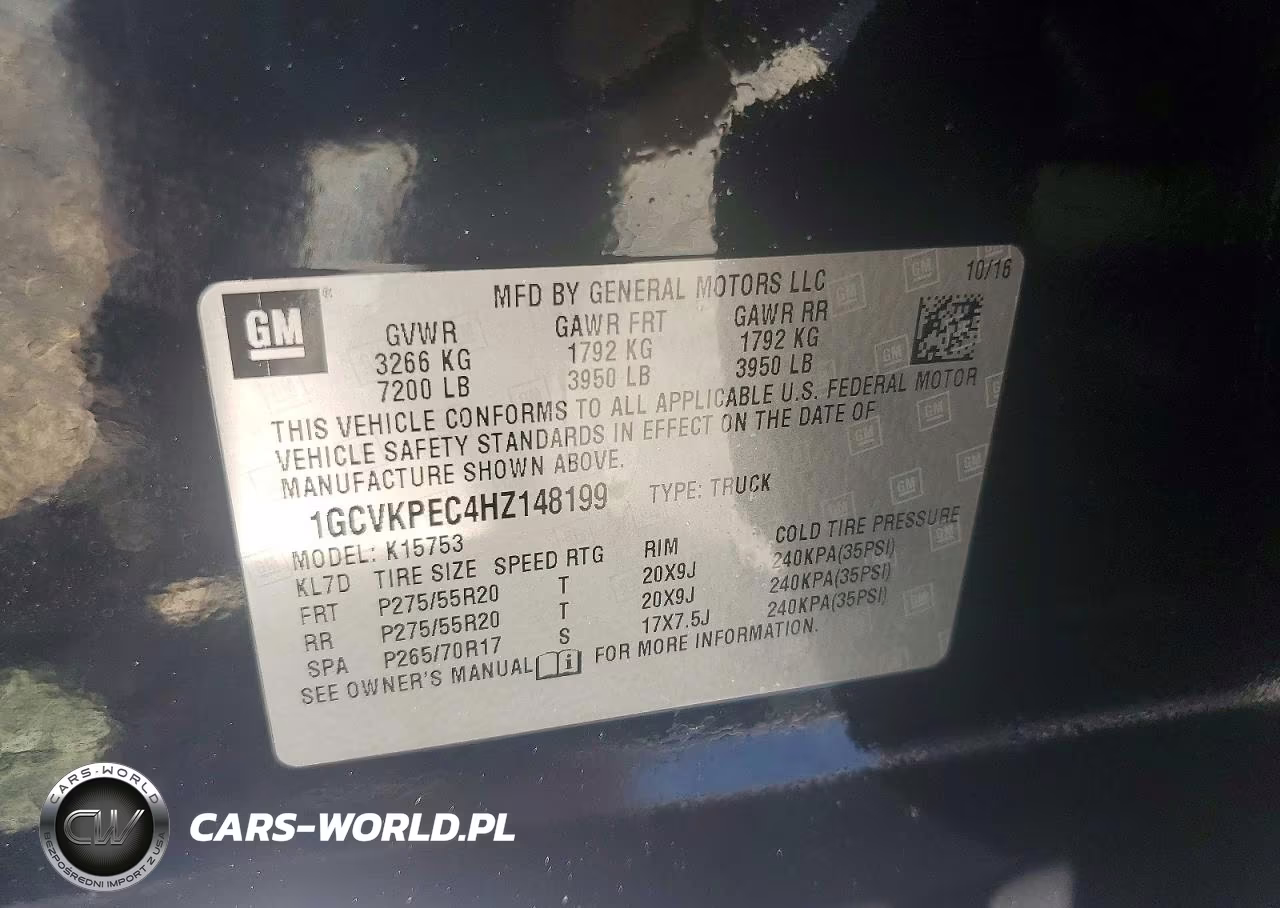 2017 Chevrolet Silverado K1500 Custom VIN:1GCVKPEC4HZ148199 - 12