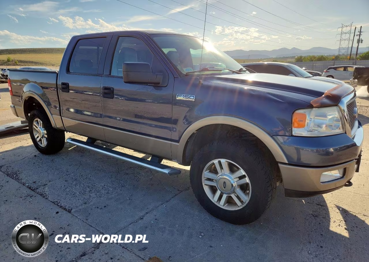2005 Ford F150 Supercrew VIN:1FTPW14555FA36540 - 4