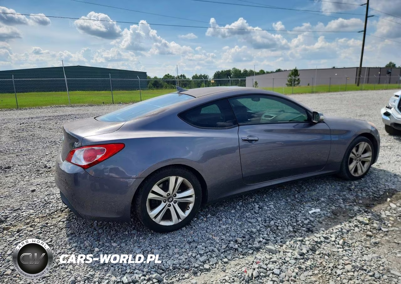 2011 Hyundai Genesis Coupe 3.8L VIN:KMHHU6KH3BU065395 - 3