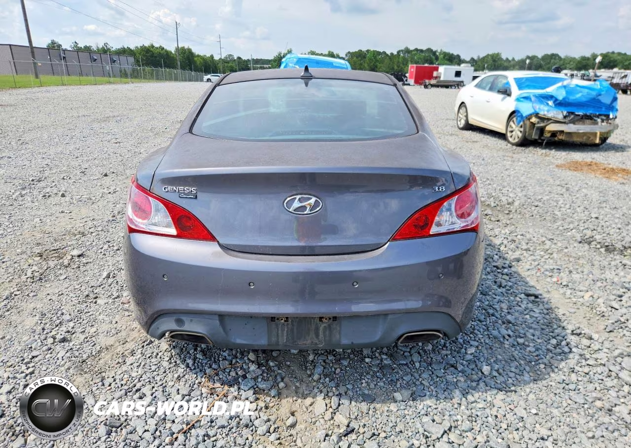 2011 Hyundai Genesis Coupe 3.8L VIN:KMHHU6KH3BU065395 - 6