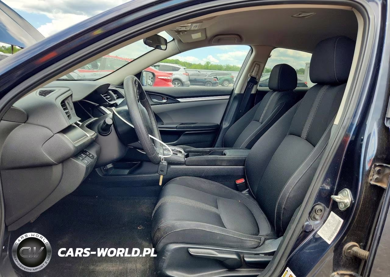 2019 Honda Civic Lx VIN:2HGFC2F6XKH555899 - 7