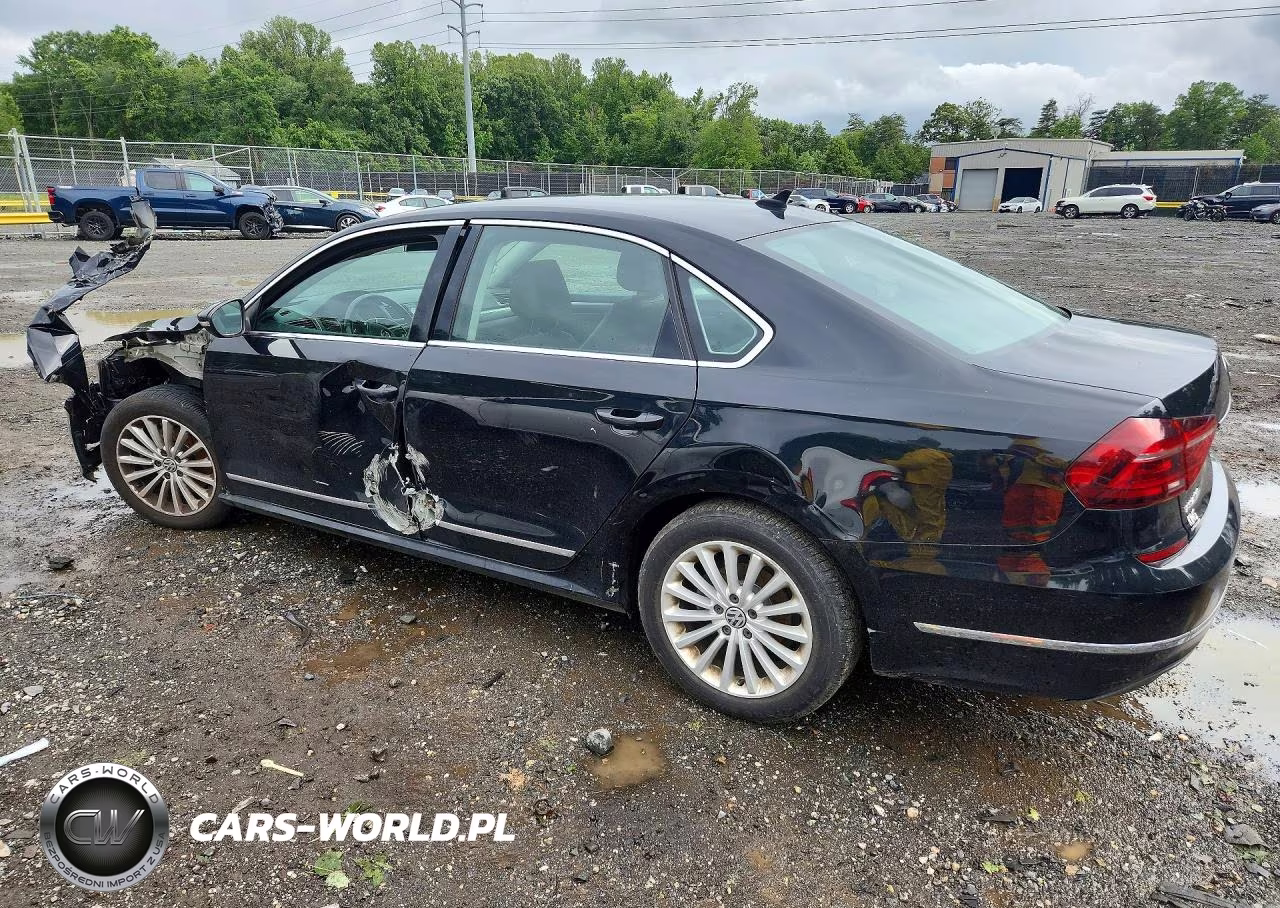 2017 Volkswagen Passat Se VIN:1VWBT7A32HC033624 - 2