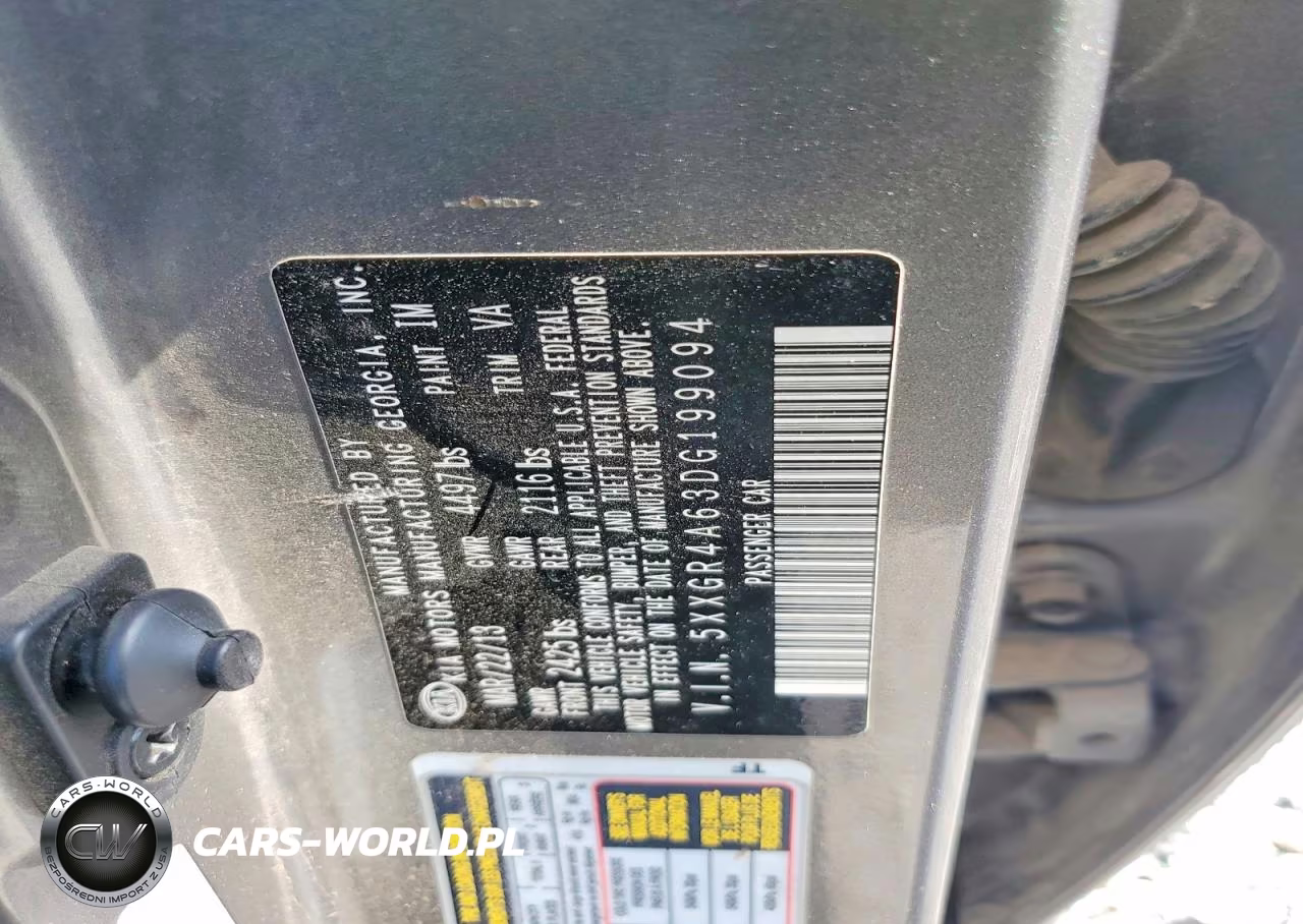 2013 Kia Optima VIN:5XXGR4A63DG199094 - 12