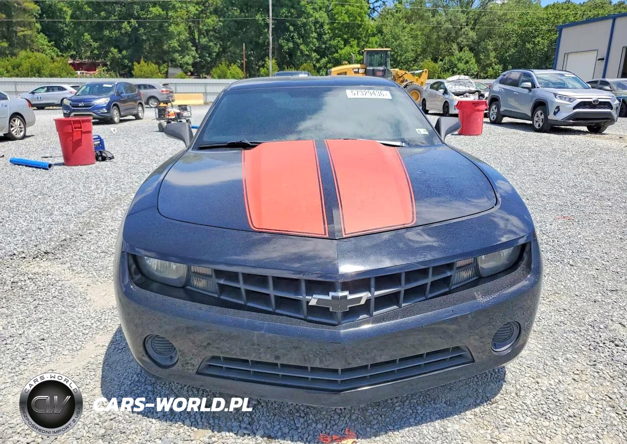 2013 Chevrolet Camaro Ls VIN:2G1FE1E3XD9127248 - 5