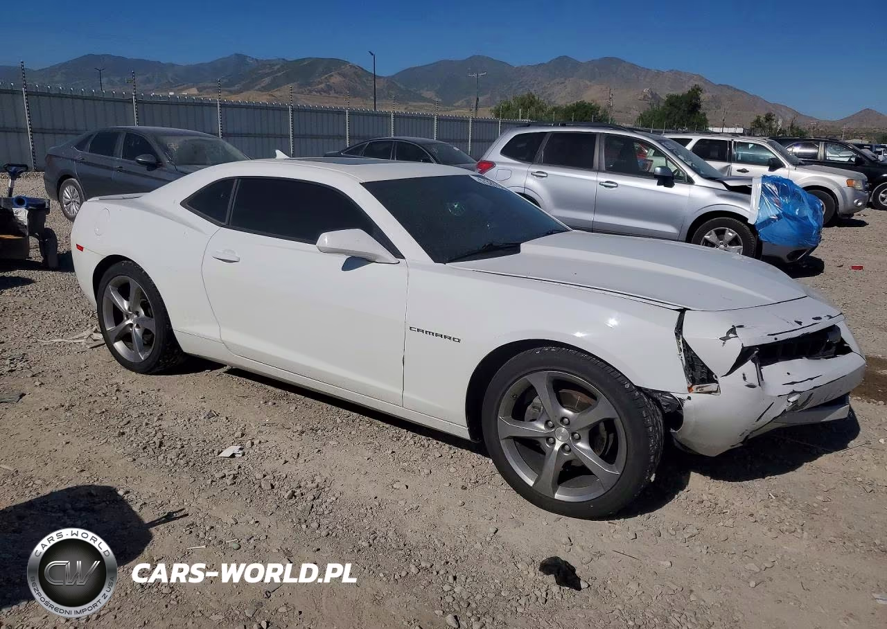 2013 Chevrolet Camaro Lt VIN:2G1FG1E35D9243175 - 4