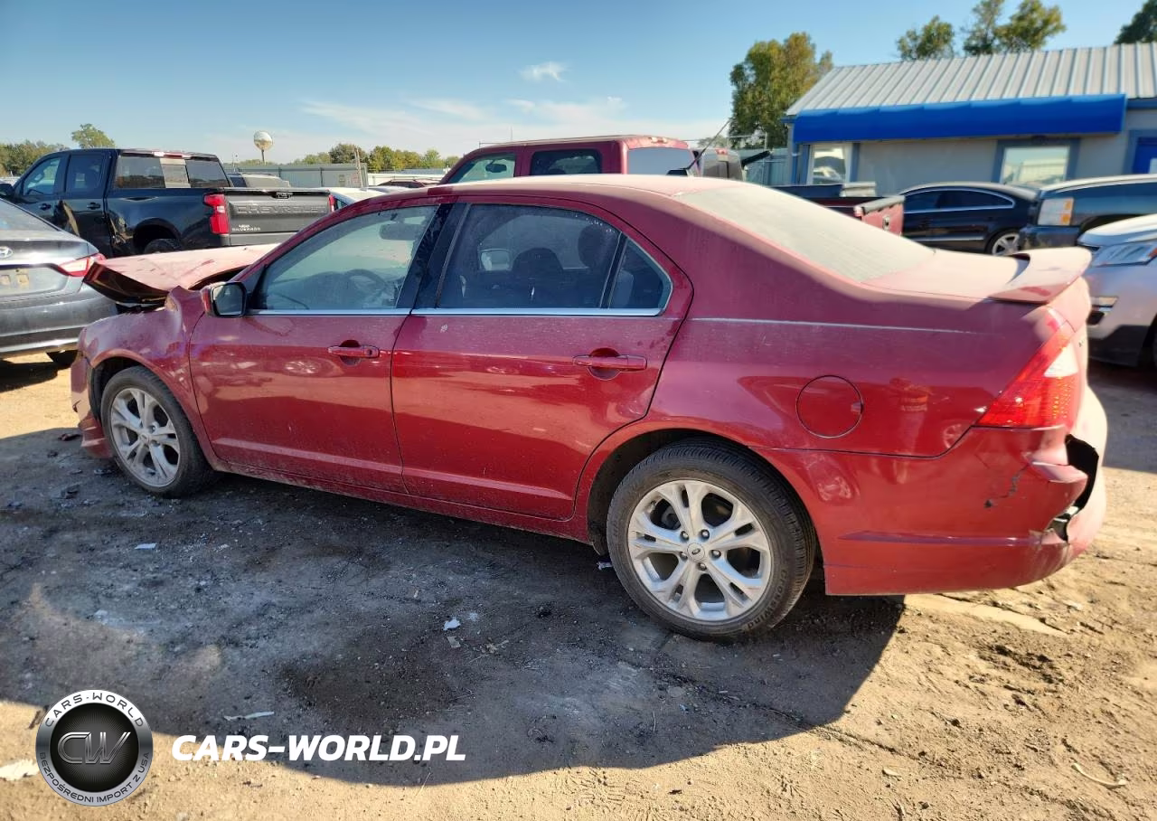 2012 Ford Fusion Se VIN:3FAHP0HA0CR181011 - 2