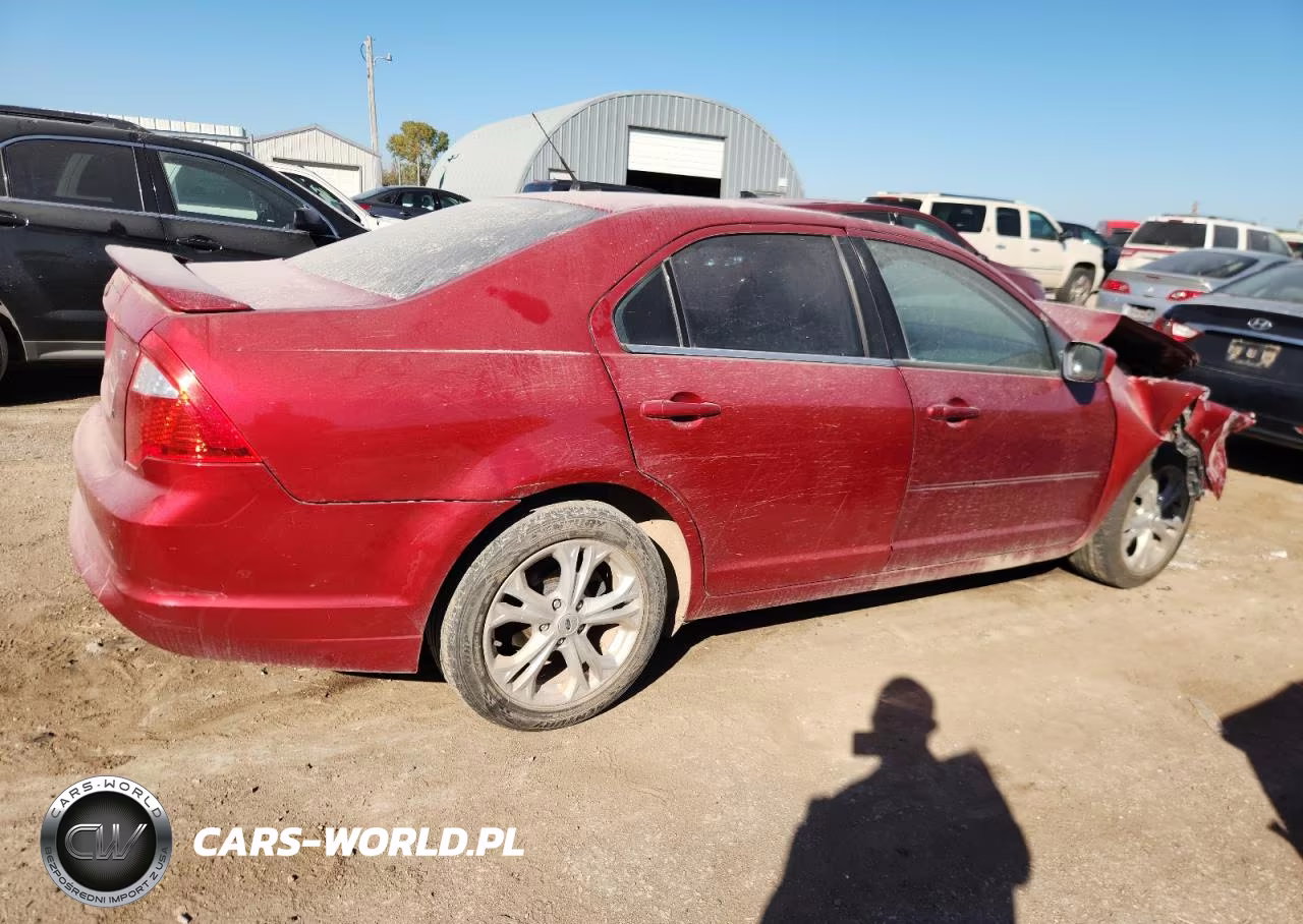 2012 Ford Fusion Se VIN:3FAHP0HA0CR181011 - 3