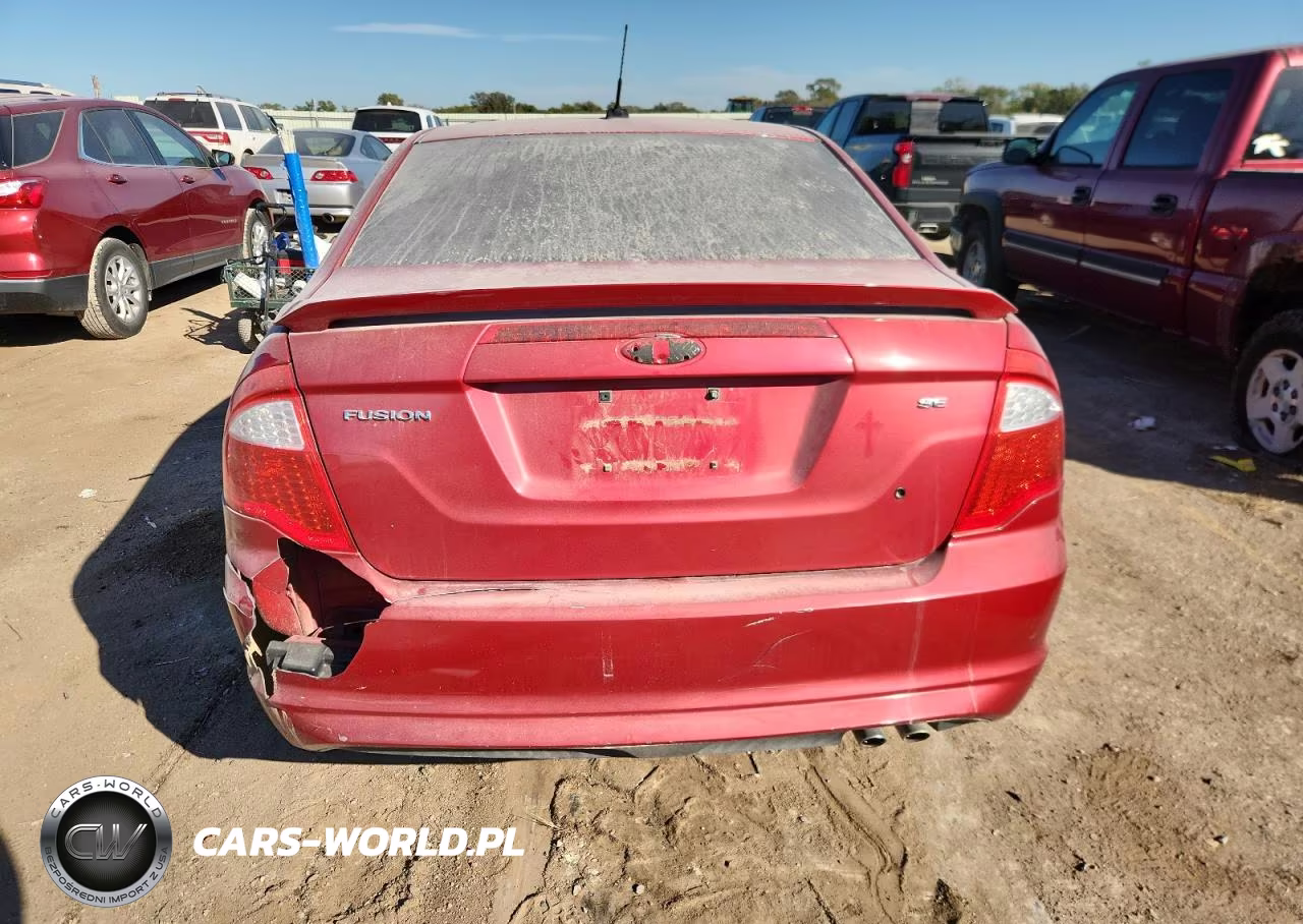 2012 Ford Fusion Se VIN:3FAHP0HA0CR181011 - 6