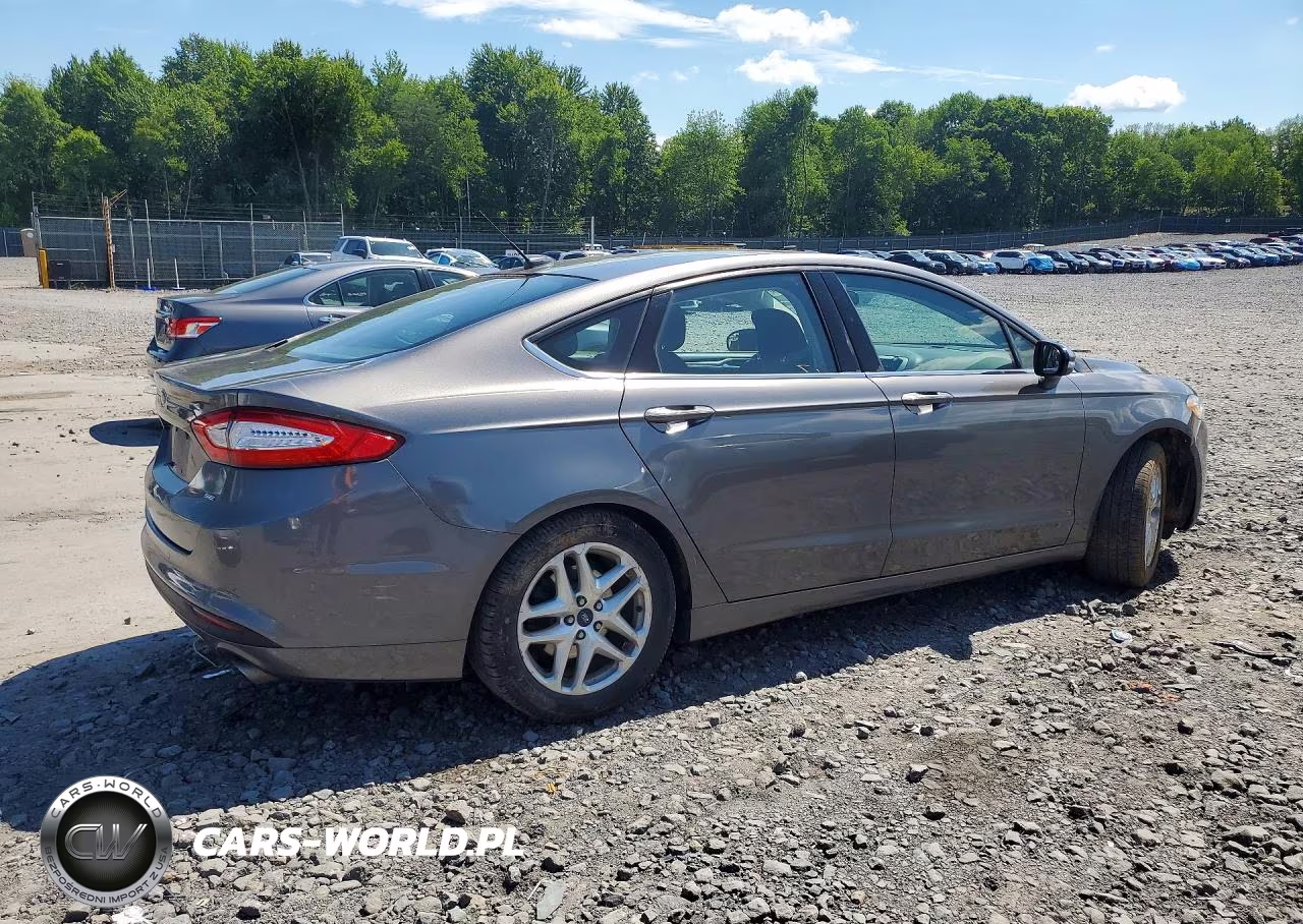 2014 Ford Fusion Se VIN:1FA6P0H76E5390819 - 3