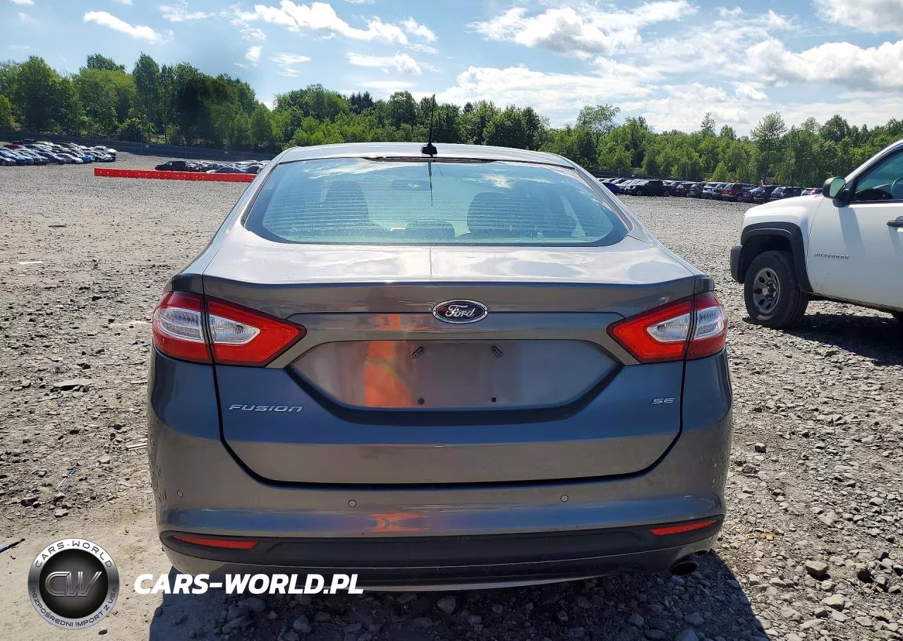 2014 Ford Fusion Se VIN:1FA6P0H76E5390819 - 6