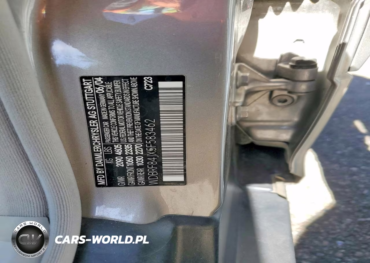 2005 Mercedes-Benz C 320 4Matic VIN:WDBRF84JX5F583462 - 12