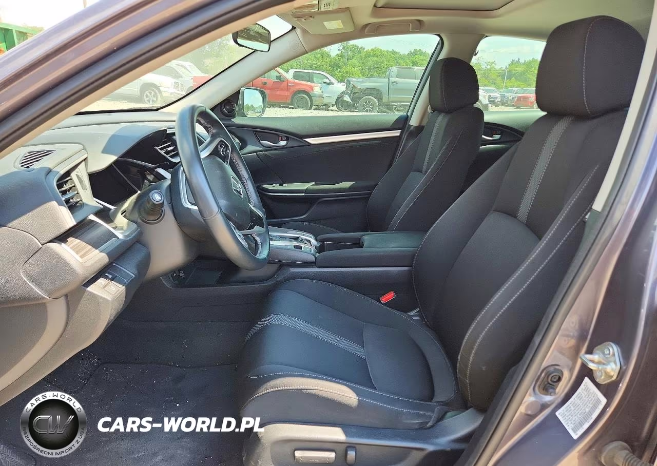 2020 Honda Civic Ex VIN:19XFC1F33LE220947 - 7