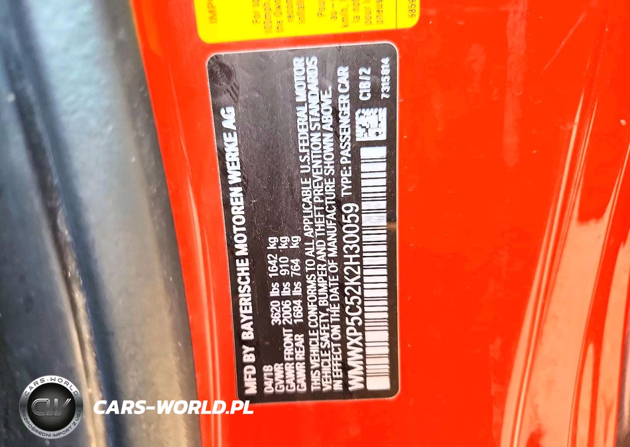 2019 Mini Cooper VIN:WMWXP5C52K2H30059 - 12