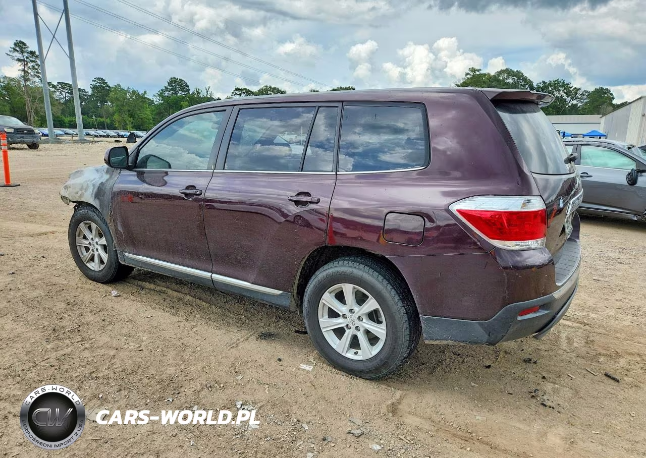 2012 Toyota Highlander Base VIN:5TDZA3EH9CS028756 - 2