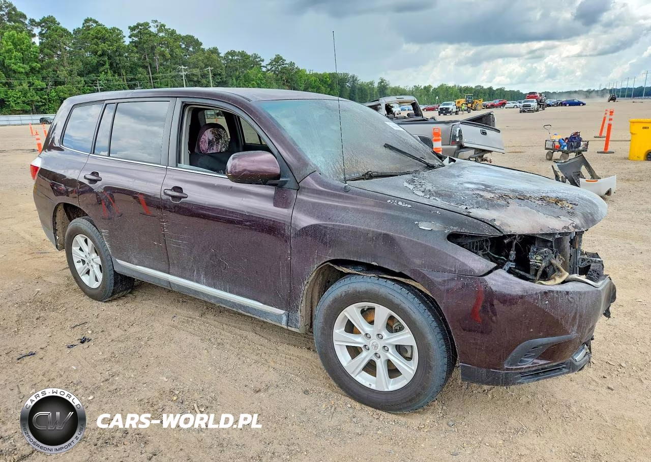 2012 Toyota Highlander Base VIN:5TDZA3EH9CS028756 - 4
