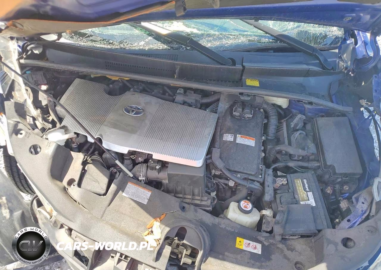 2016 Toyota Prius Two VIN:JTDKBRFUXG3528400 - 12