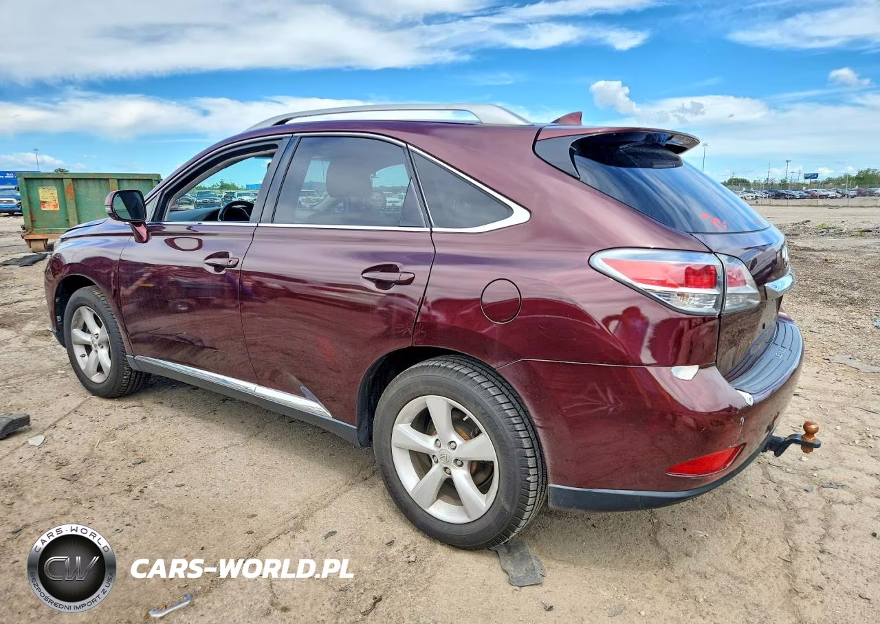 2015 Lexus Rx 350 Base VIN:2T2BK1BAXFC305076 - 2