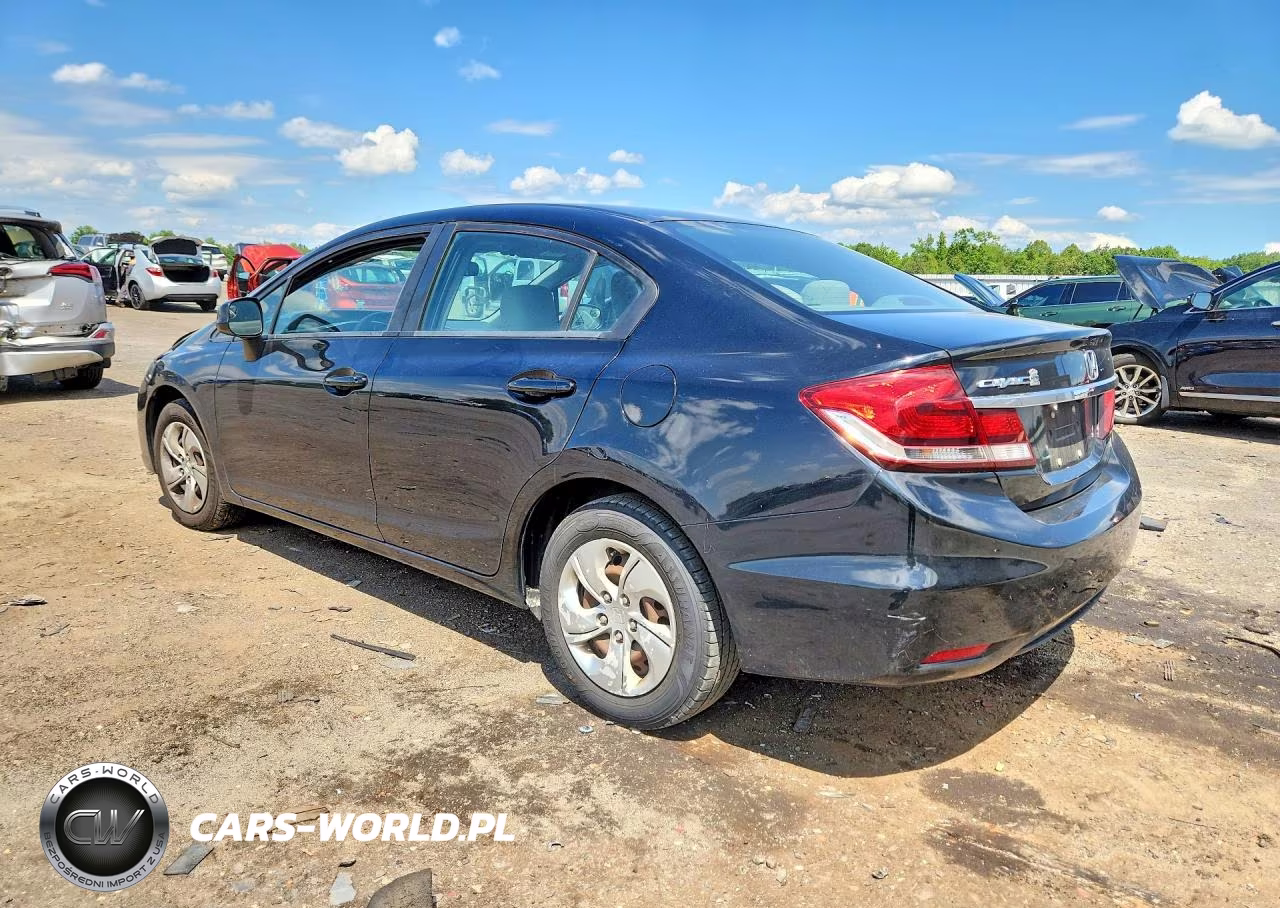 2013 Honda Civic Lx VIN:19XFB2F57DE093969 - 2