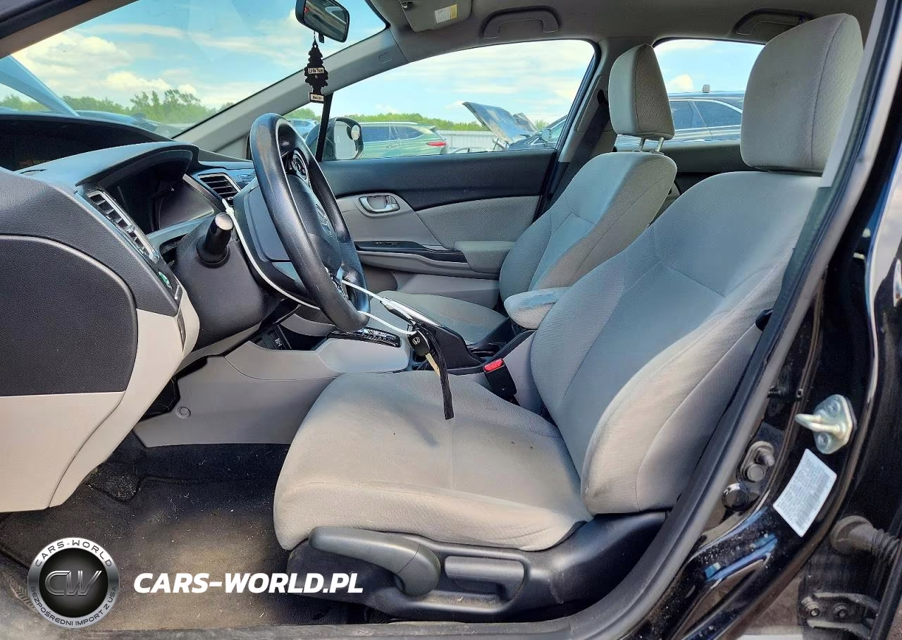 2013 Honda Civic Lx VIN:19XFB2F57DE093969 - 7