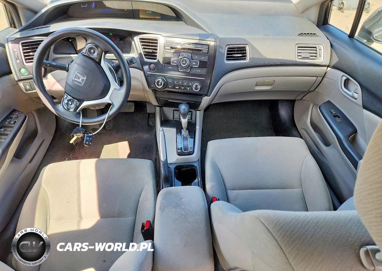 2013 Honda Civic Lx VIN:19XFB2F57DE093969 - 8