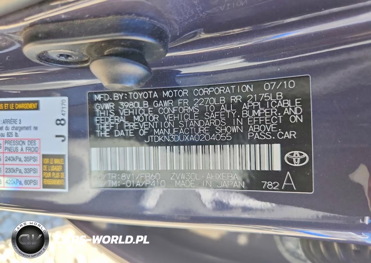 2010 Toyota Prius Ii VIN:JTDKN3DUXA0204055 - 13