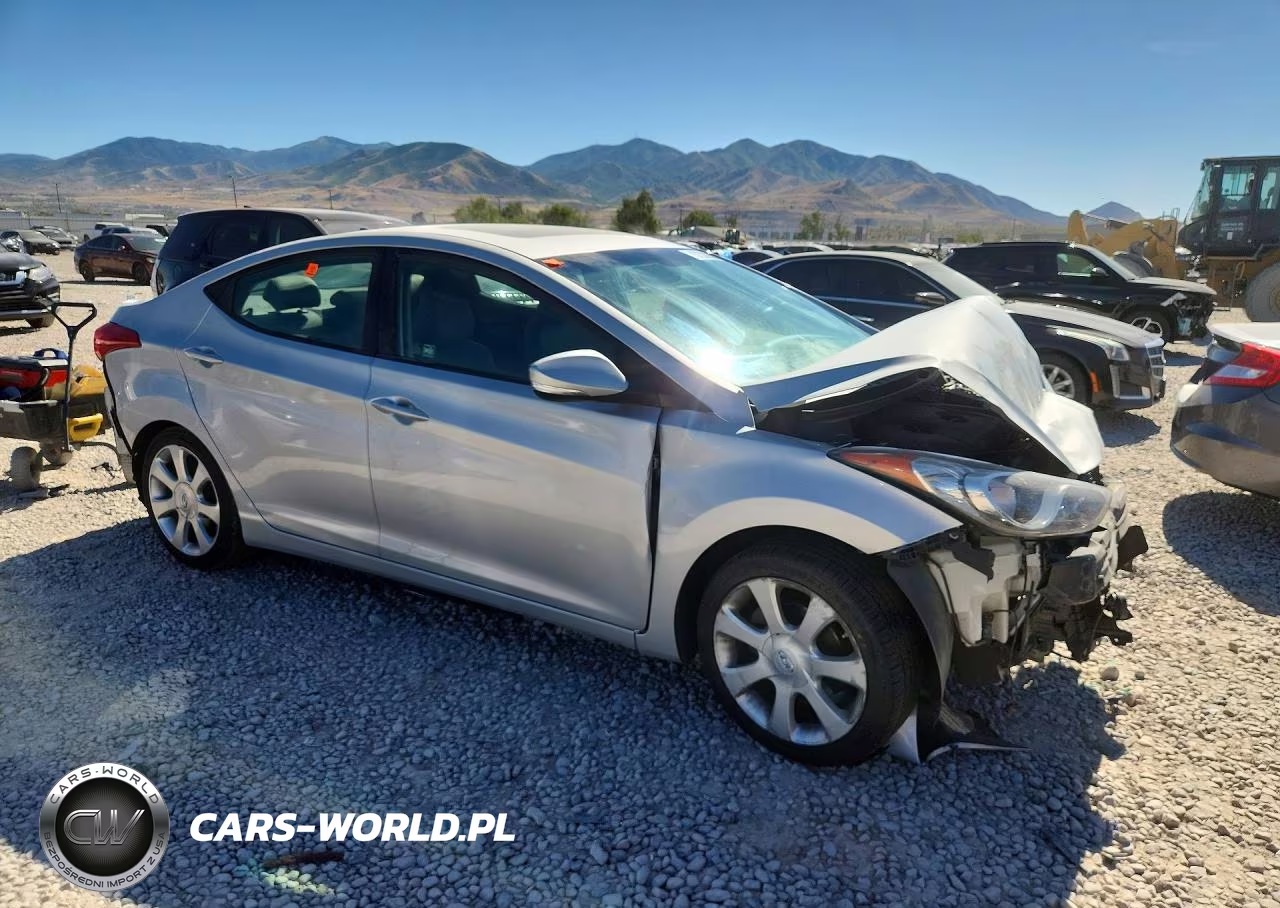 2012 Hyundai Elantra Limited VIN:KMHDH4AE0CU377061 - 4