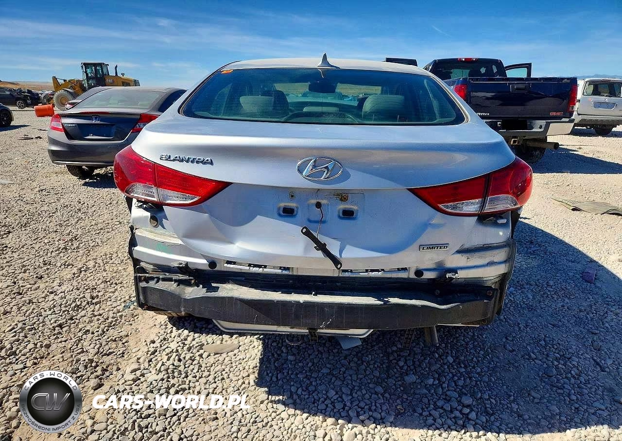2012 Hyundai Elantra Limited VIN:KMHDH4AE0CU377061 - 6