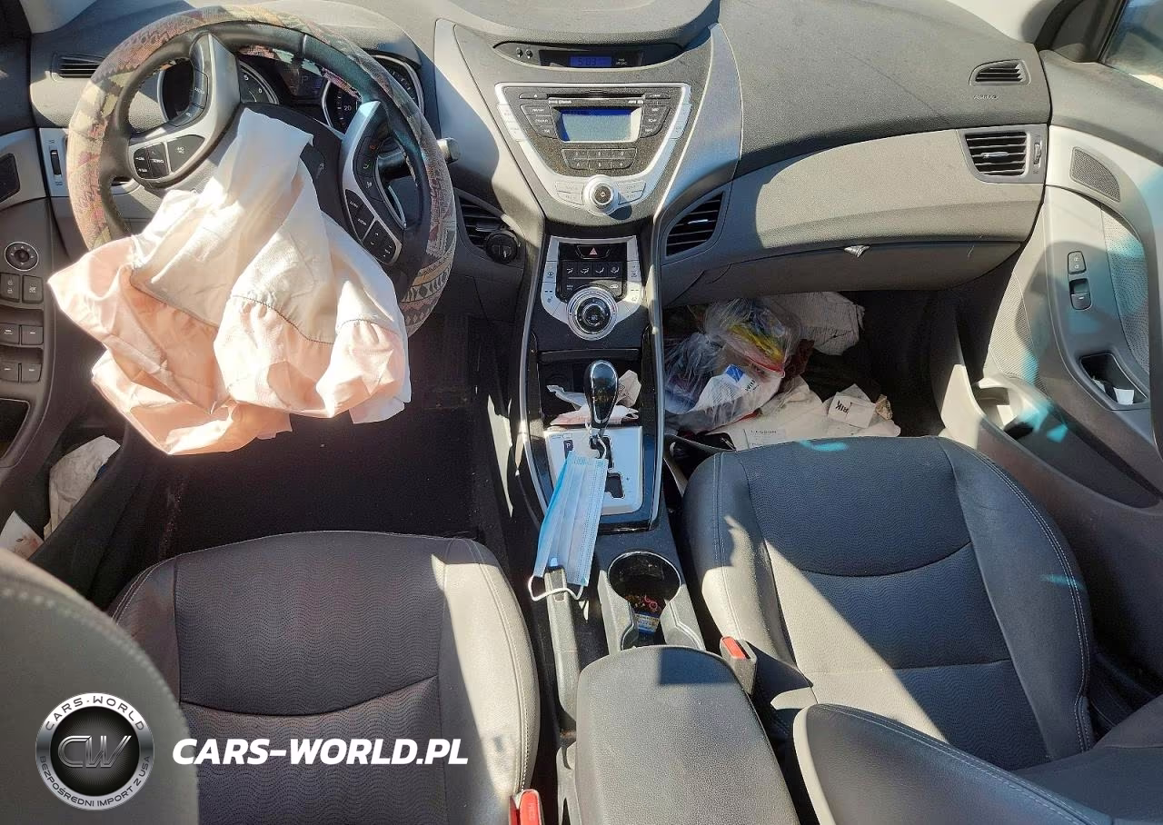 2012 Hyundai Elantra Limited VIN:KMHDH4AE0CU377061 - 8