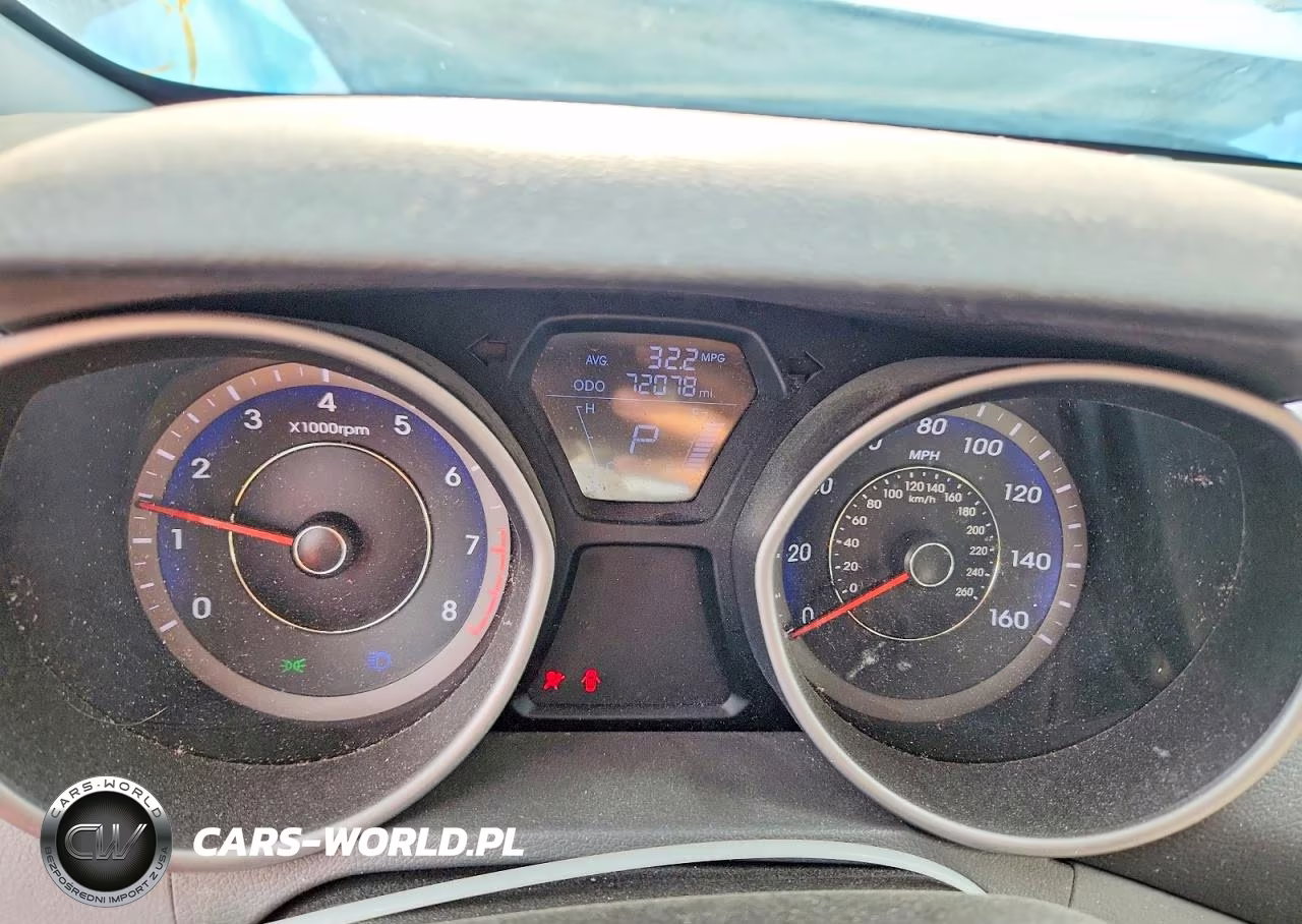 2012 Hyundai Elantra Limited VIN:KMHDH4AE0CU377061 - 9