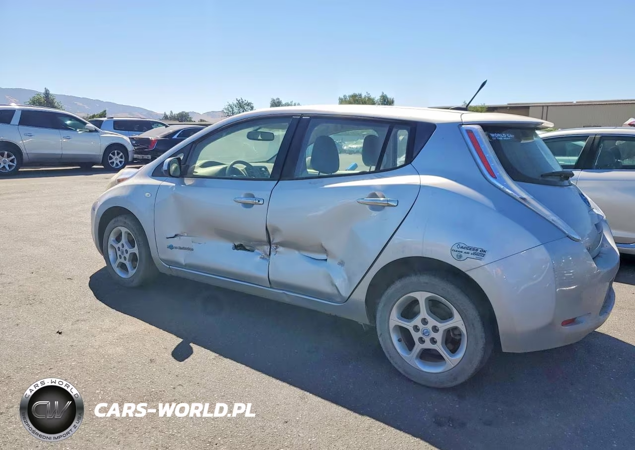 2012 Nissan Leaf Sv VIN:JN1AZ0CP9CT023205 - 2