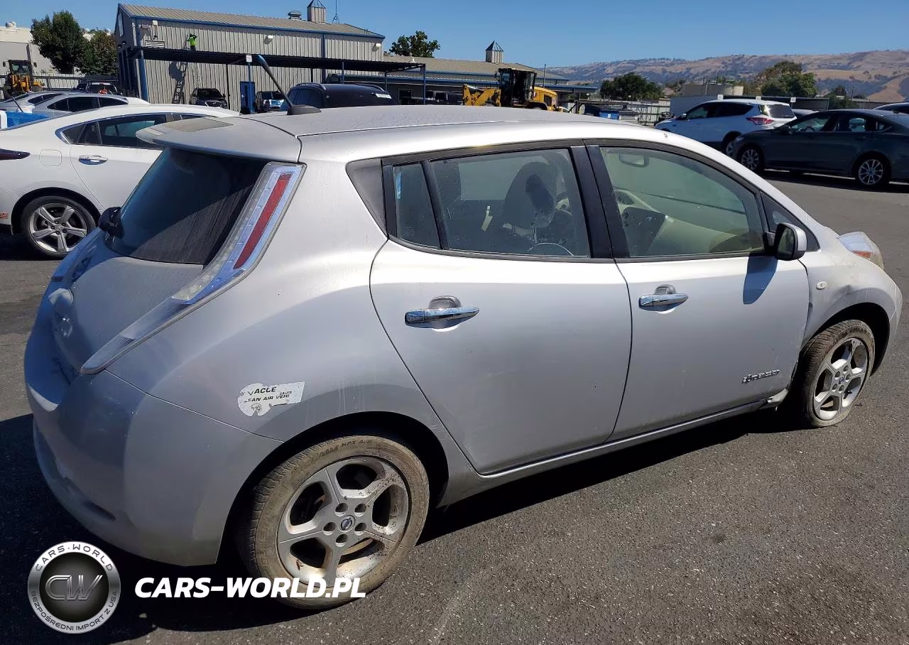 2012 Nissan Leaf Sv VIN:JN1AZ0CP9CT023205 - 3
