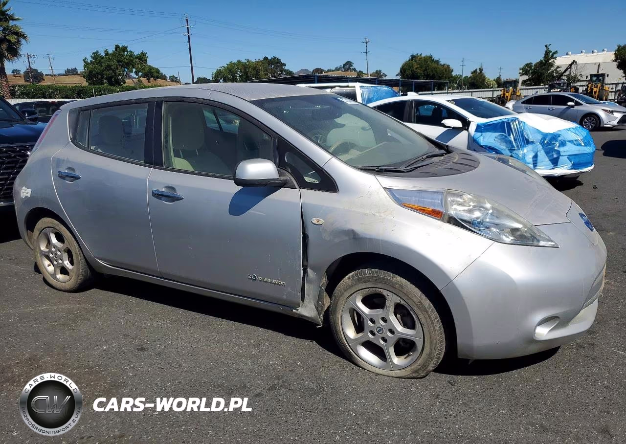 2012 Nissan Leaf Sv VIN:JN1AZ0CP9CT023205 - 4