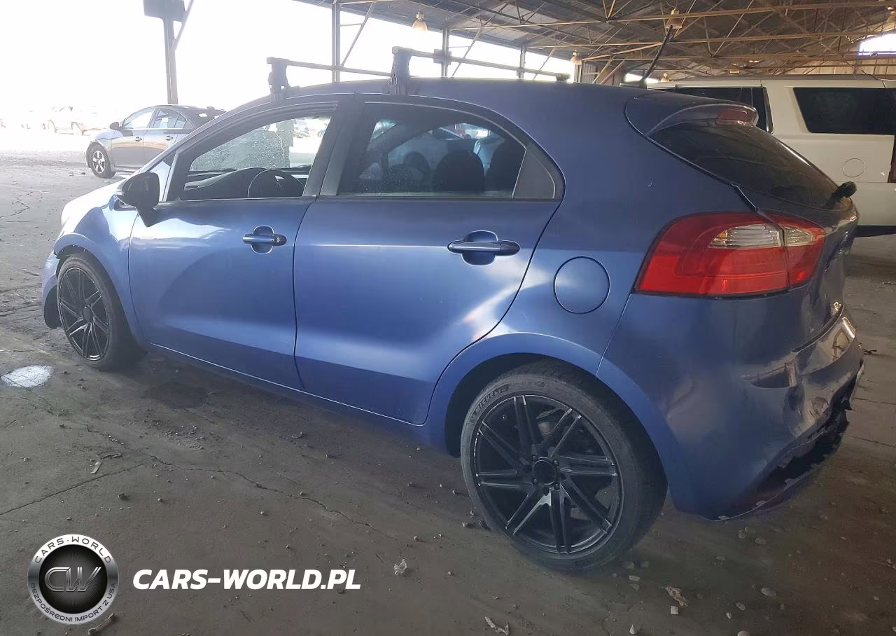 2012 Kia Rio 5-Door Sx VIN:KNADN5A34C6094147 - 2