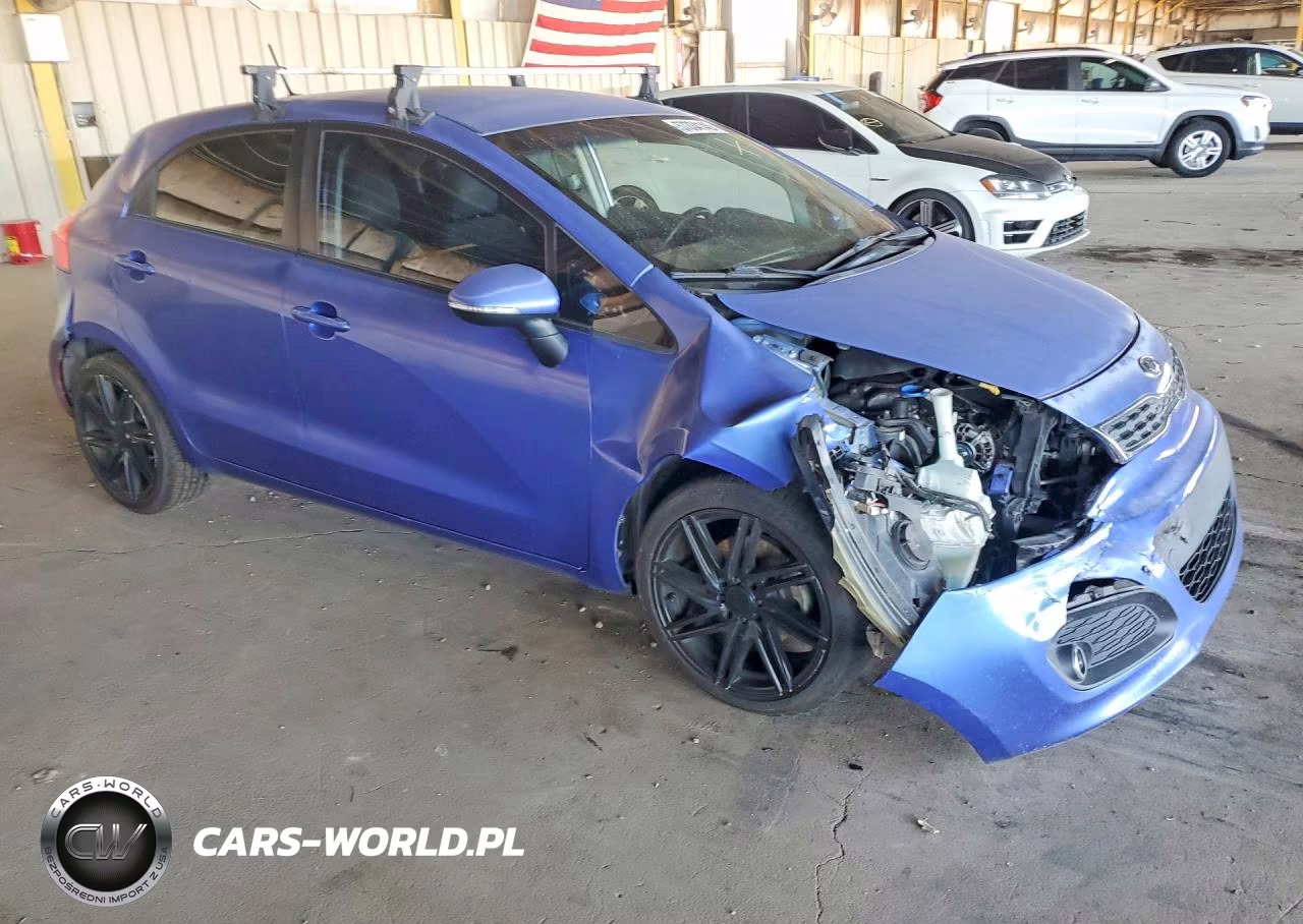 2012 Kia Rio 5-Door Sx VIN:KNADN5A34C6094147 - 4