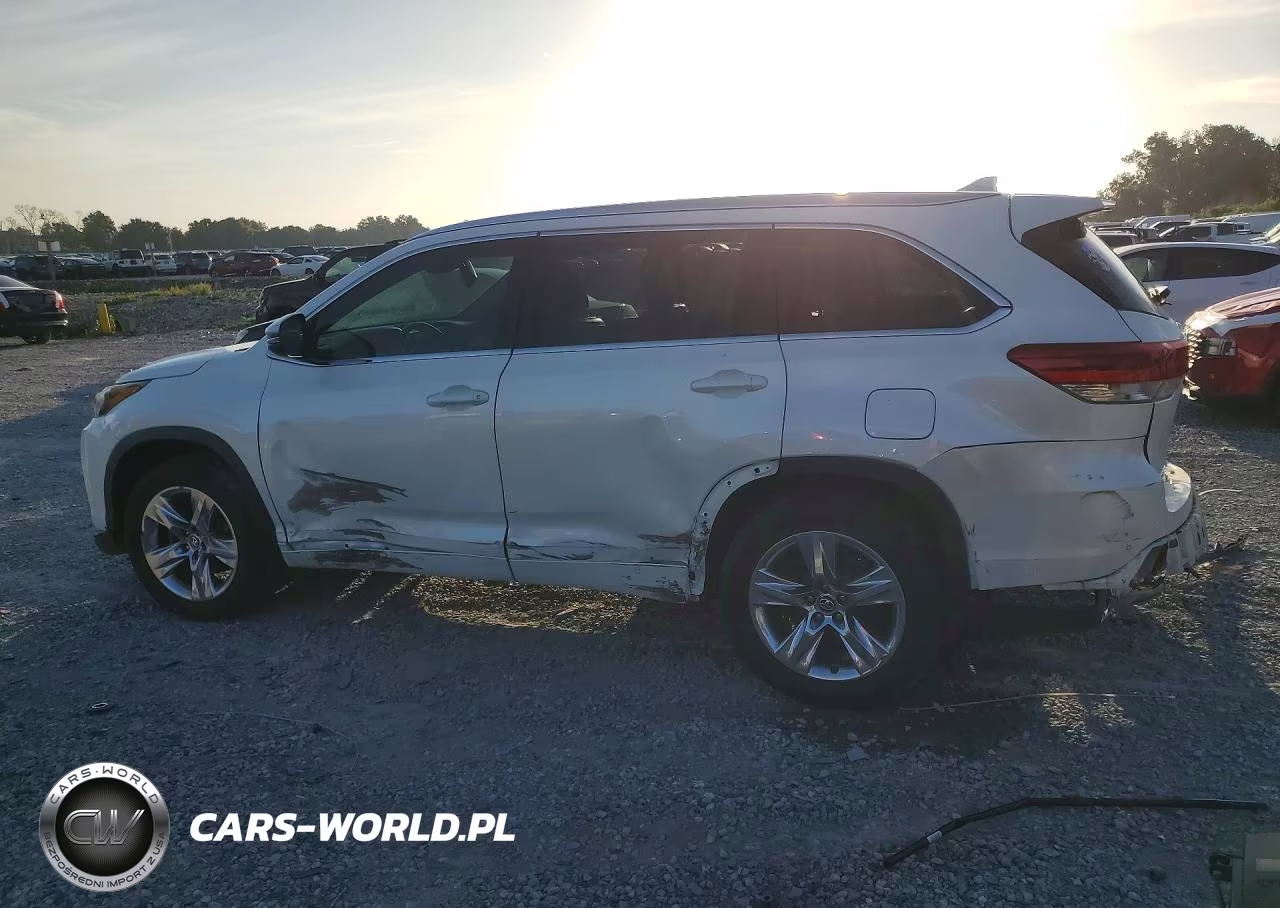 2019 Toyota Highlander Limited VIN:5TDDZRFH4KS736609 - 2