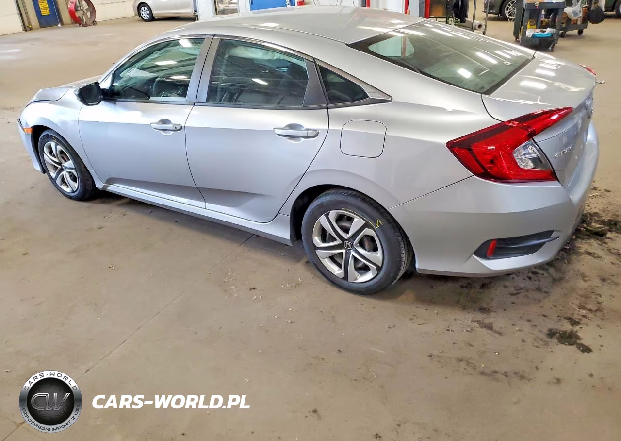 2016 Honda Civic Lx VIN:19XFC2F59GE016389 - 2