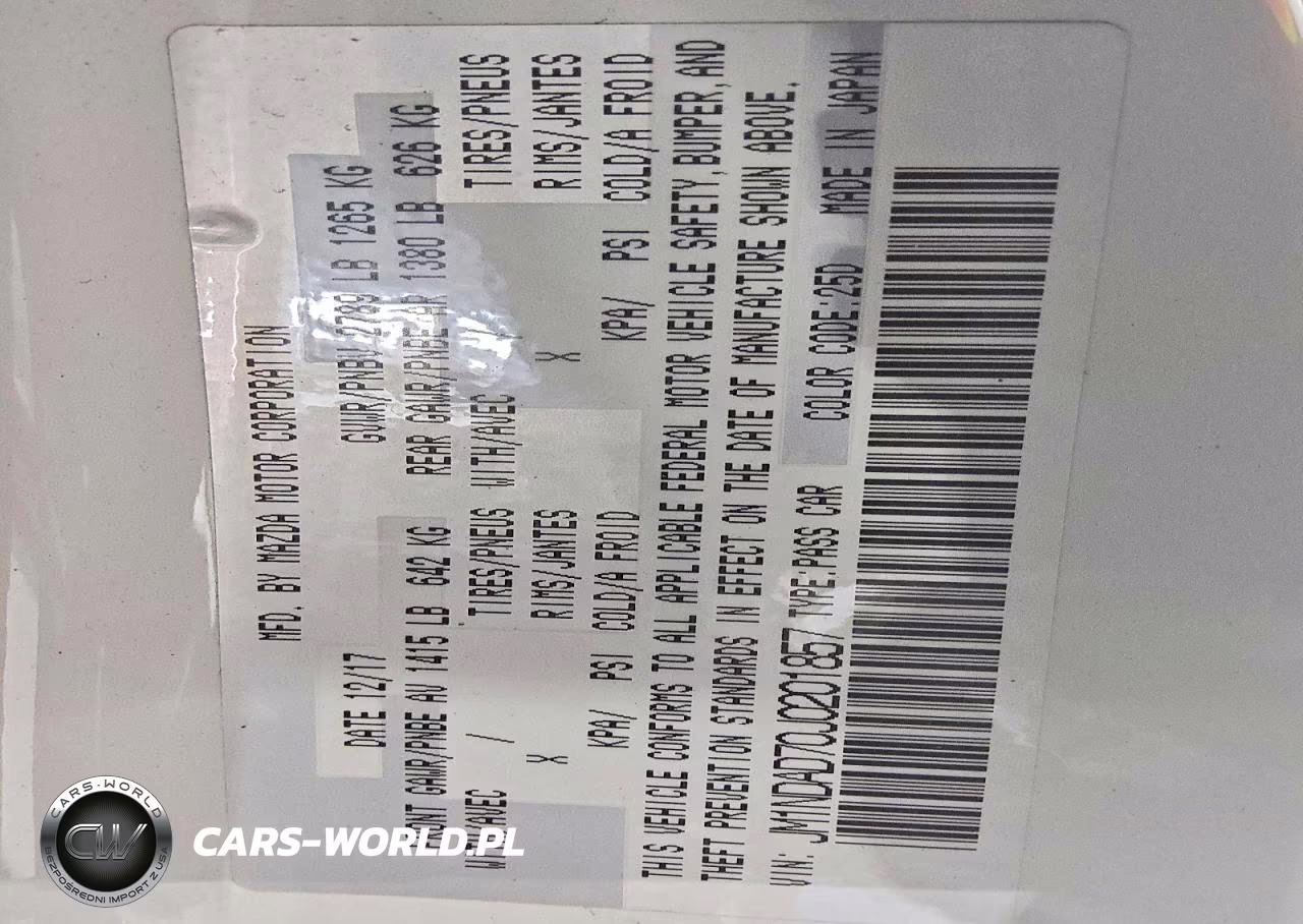 2018 Mazda Mx-5 Miata Grand Touring VIN:JM1NDAD70J0201857 - 12