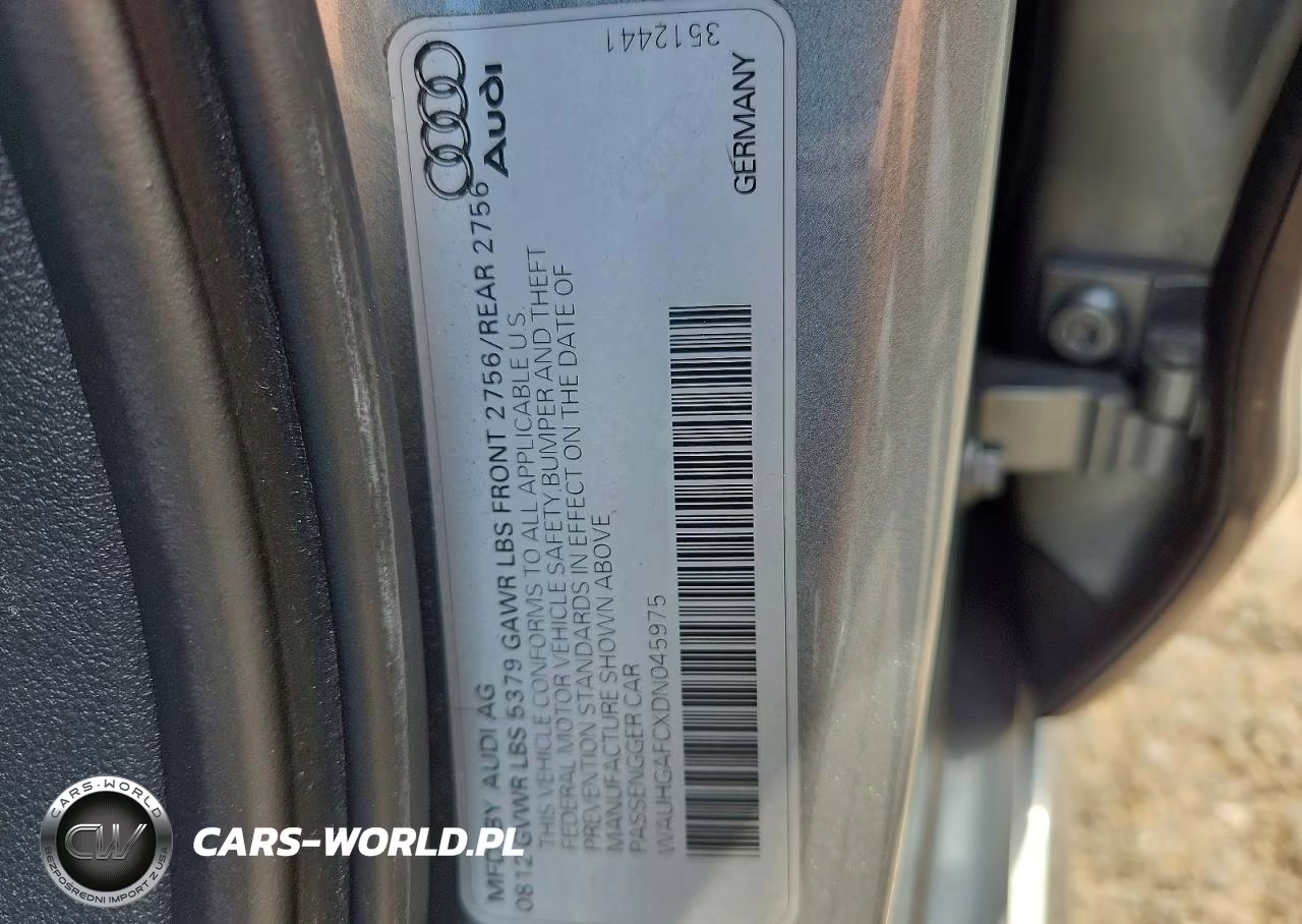2013 Audi A6 Prestige VIN:WAUHGAFCXDN045975 - 12