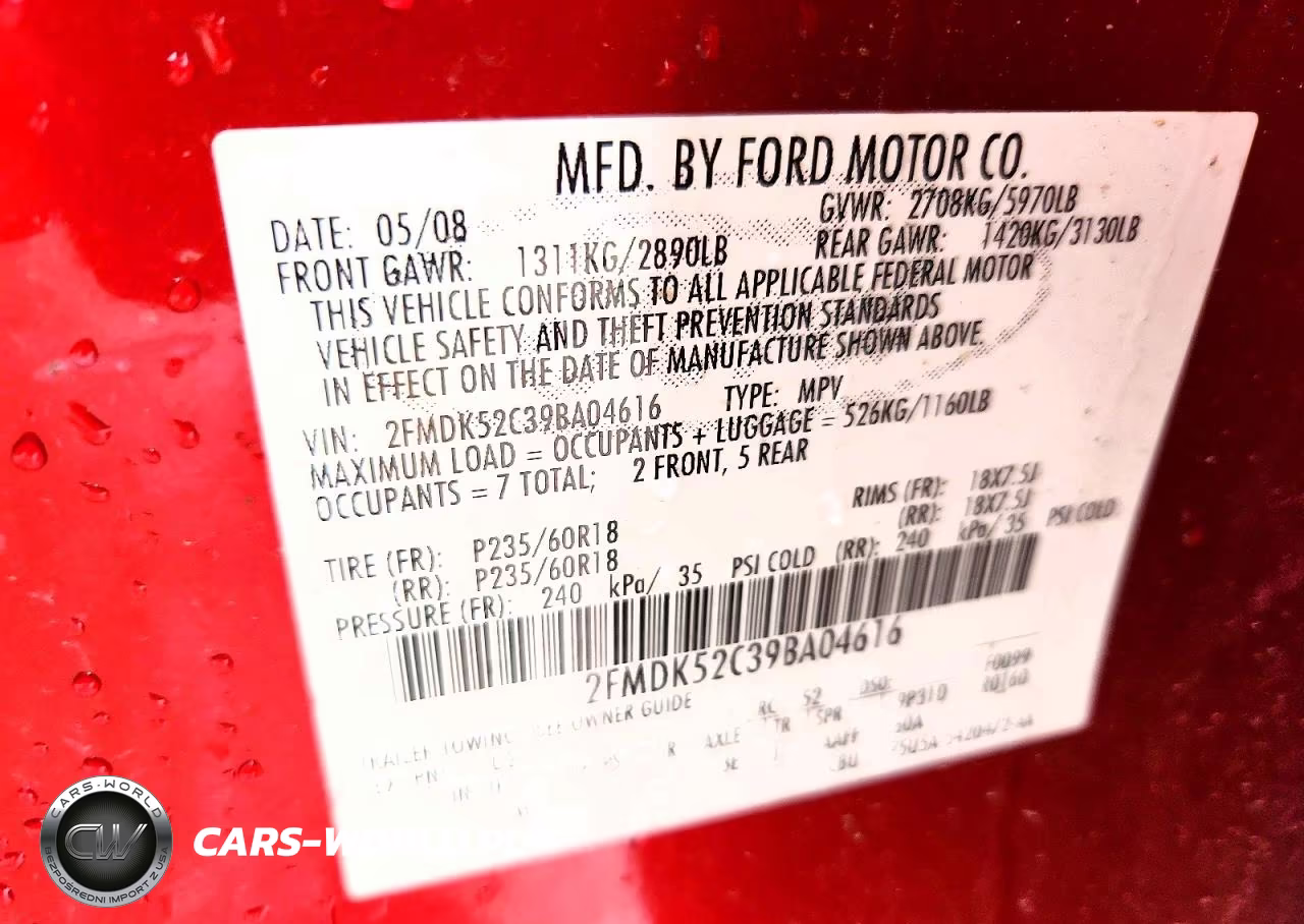 2009 Ford Flex Sel VIN:2FMDK52C39BA04616 - 13