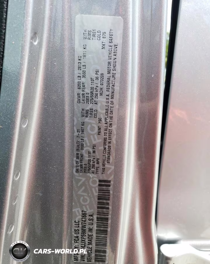 2021 Jeep Wrangler Unlimited Sahara 4Xe VIN:1C4JJXP69MW747667 - 13
