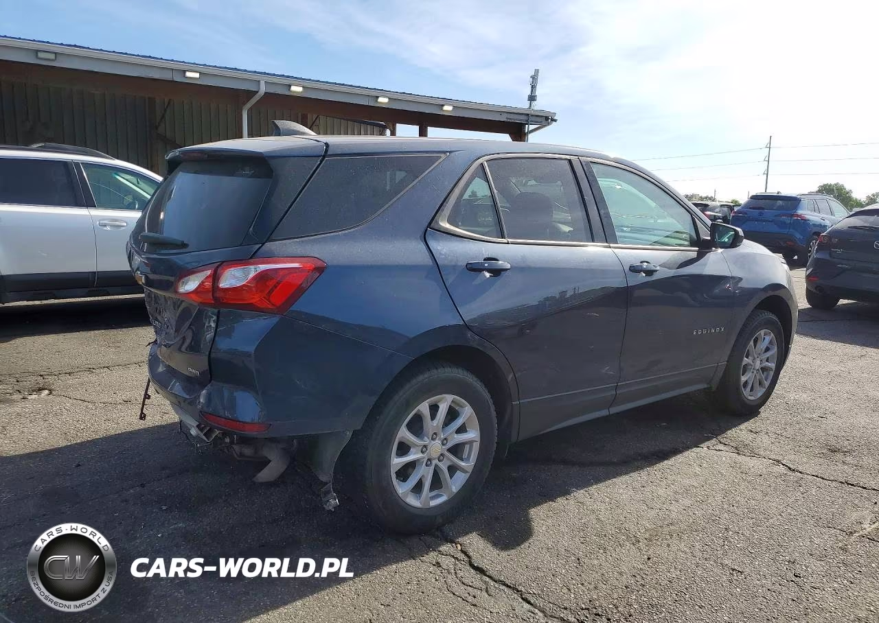 2018 Chevrolet Equinox Ls VIN:3GNAXREV0JS613908 - 3
