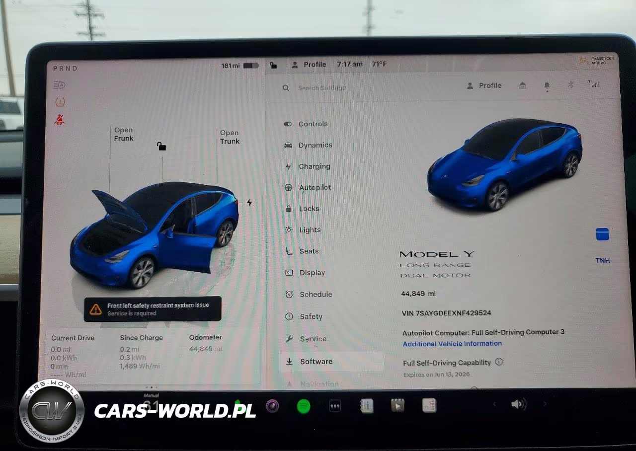 2022 Tesla Model Y VIN:7SAYGDEEXNF429524 - 9