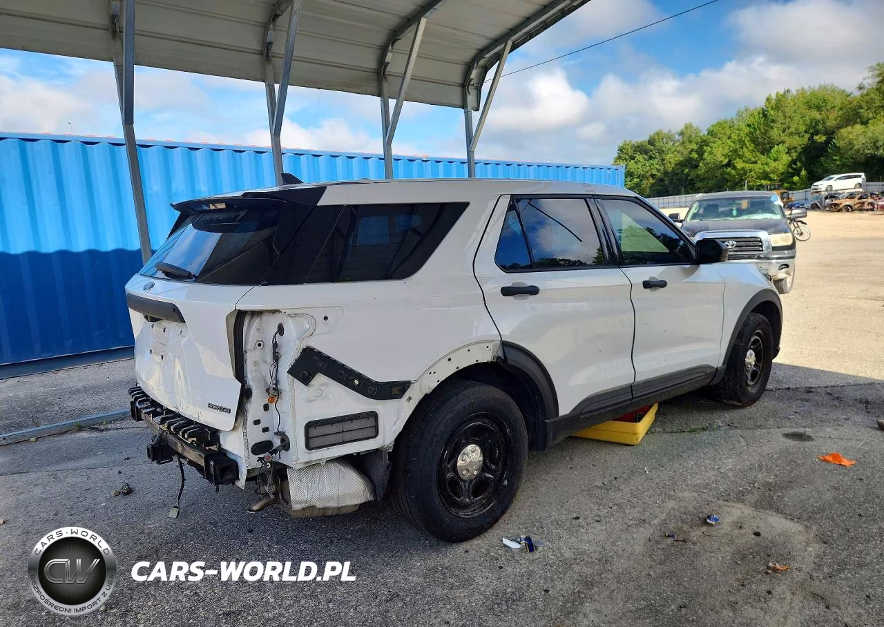 2021 Ford Explorer Police Interceptor VIN:1FM5K8AW8MNA20308 - 3