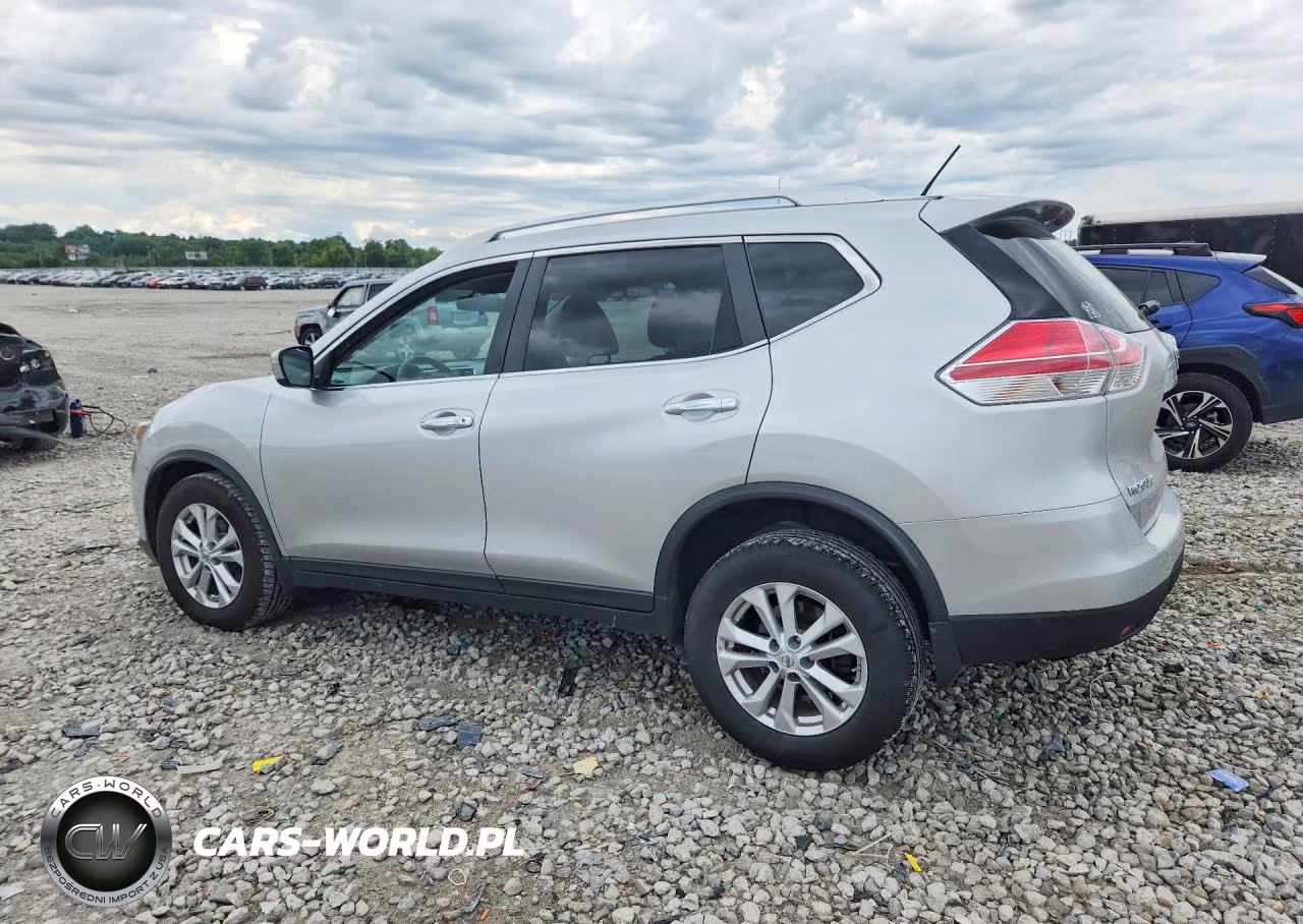 2015 Nissan Rogue Sv VIN:KNMAT2MV2FP502943 - 2