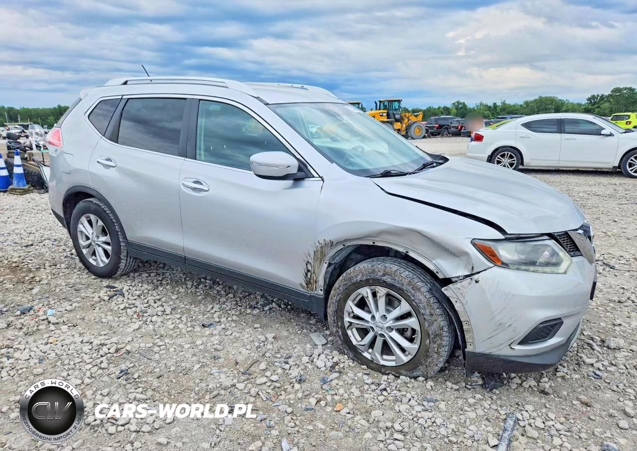 2015 Nissan Rogue Sv VIN:KNMAT2MV2FP502943 - 4