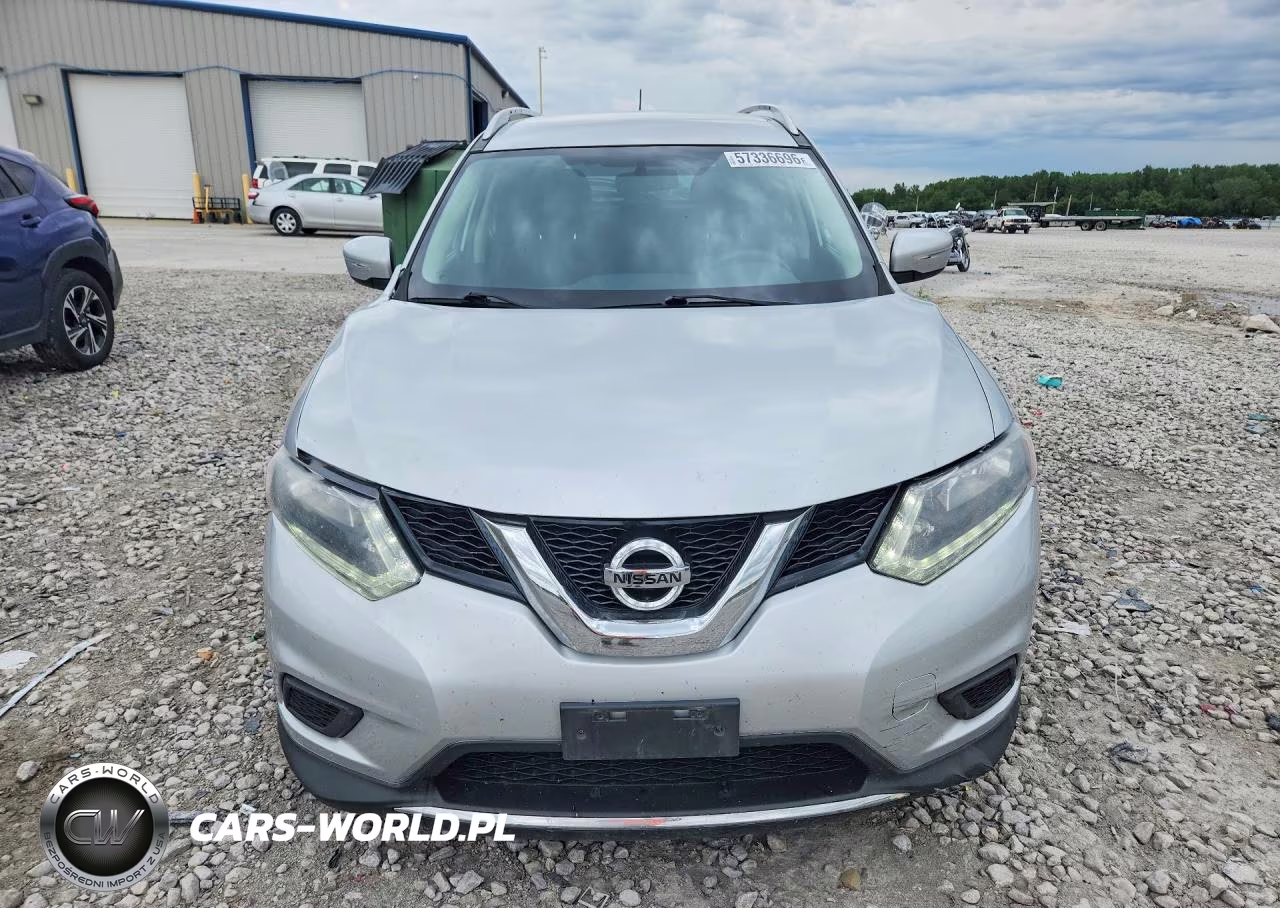 2015 Nissan Rogue Sv VIN:KNMAT2MV2FP502943 - 5