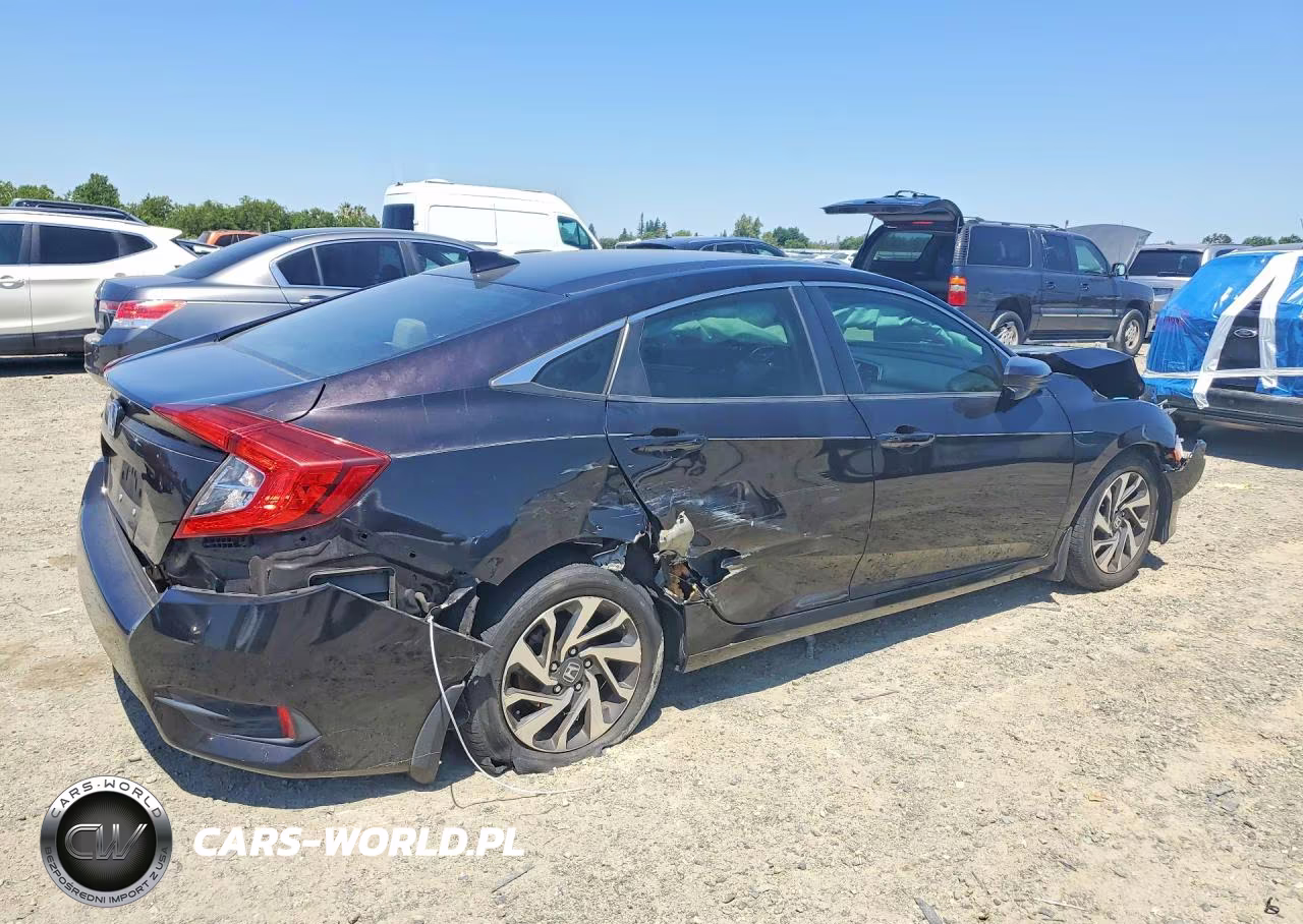 2017 Honda Civic Ex VIN:19XFC2F78HE051976 - 3