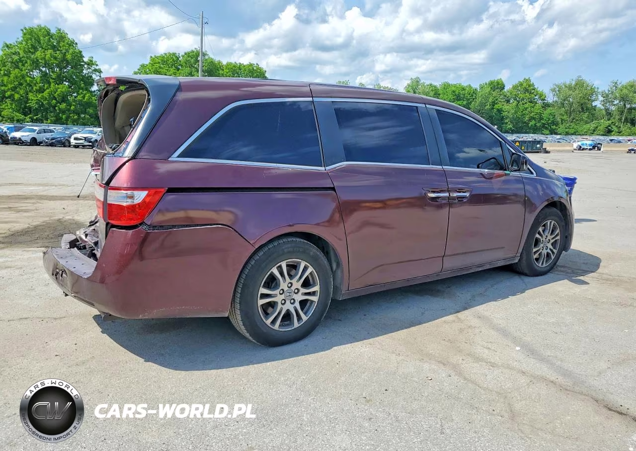 2011 Honda Odyssey Exl VIN:5FNRL5H62BB016662 - 3