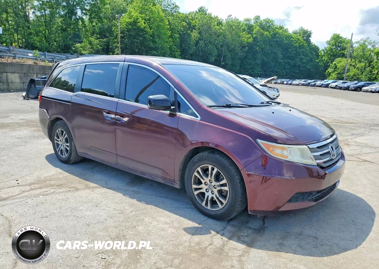 2011 Honda Odyssey Exl VIN:5FNRL5H62BB016662 - 4